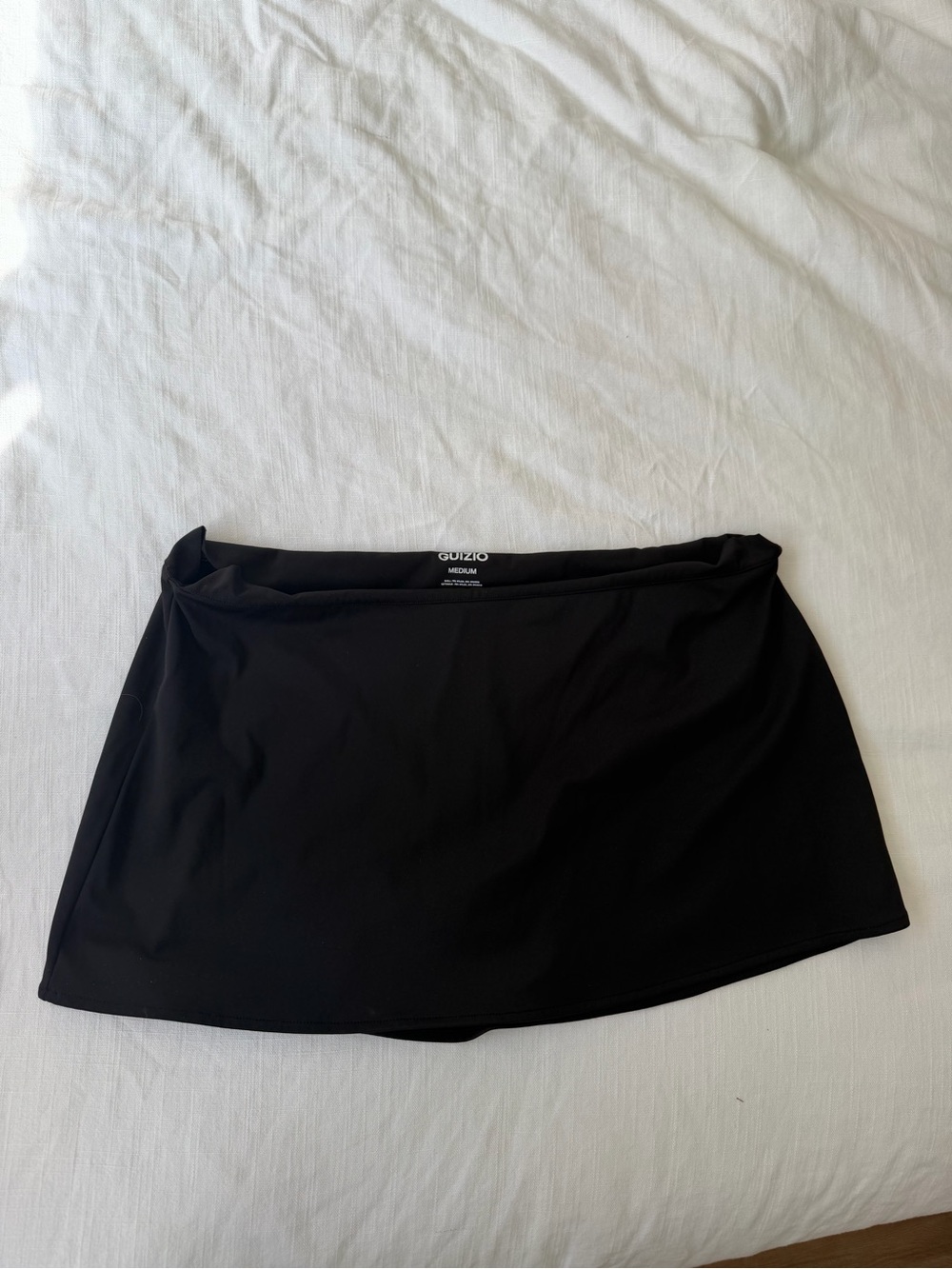 Guizio mini black skirt